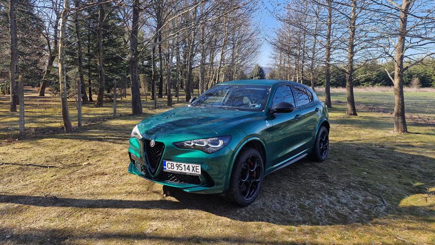 Тестваме Alfa Romeo Stelvio Quadrifoglio с 520 "коня"