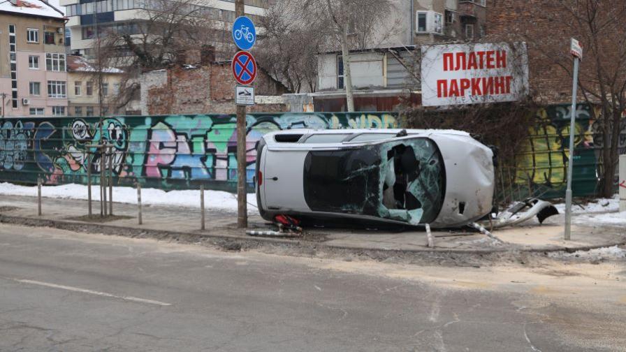 Шофьорът, помел кола след гонка в София, се изправя пред съда