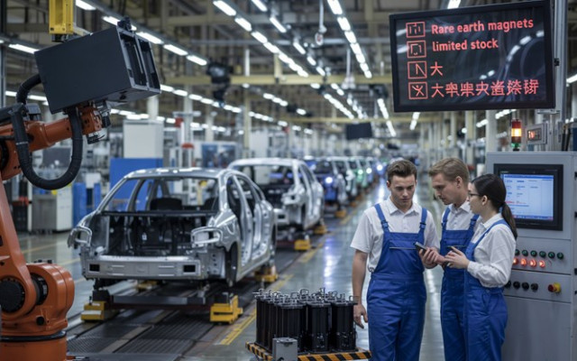 Китай спира износа на редкоземни метали, Европа изпада в криза