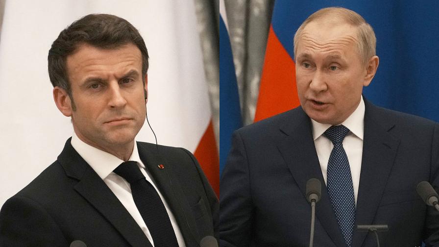 Кремъл за разговора Путин-Макрон: Съдържателен, но с променлив тон